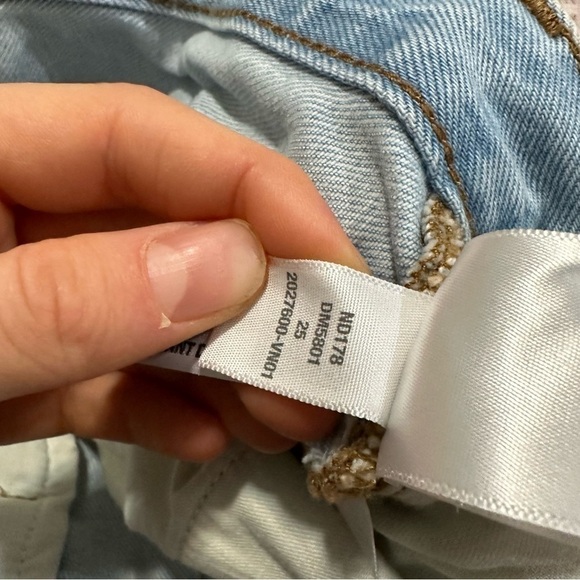 Madewell relaxed denim shorts Essen light wash - Picture 5 of 6